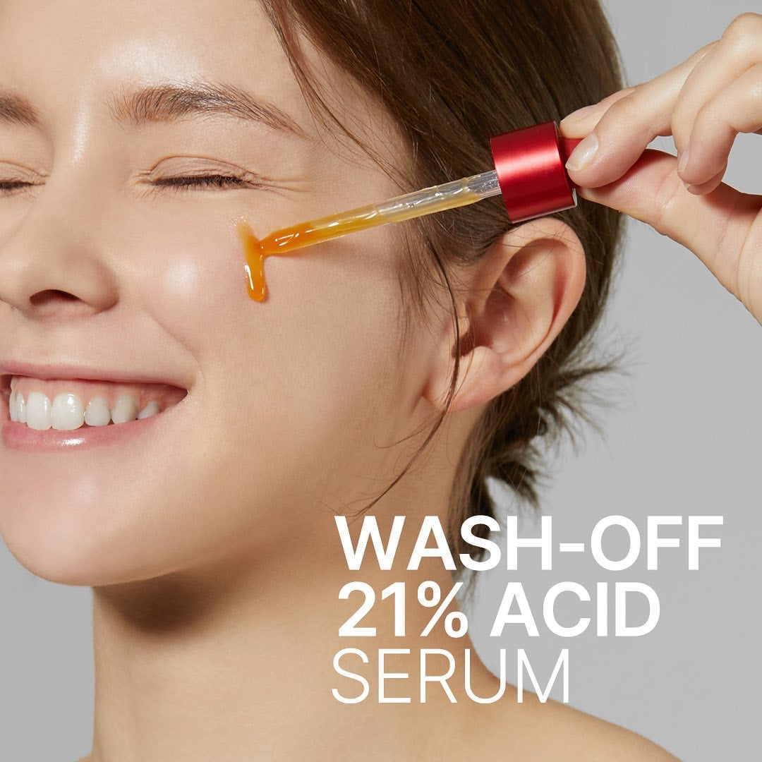 Red Acne Succinic Acid Peel Cleansing Booster