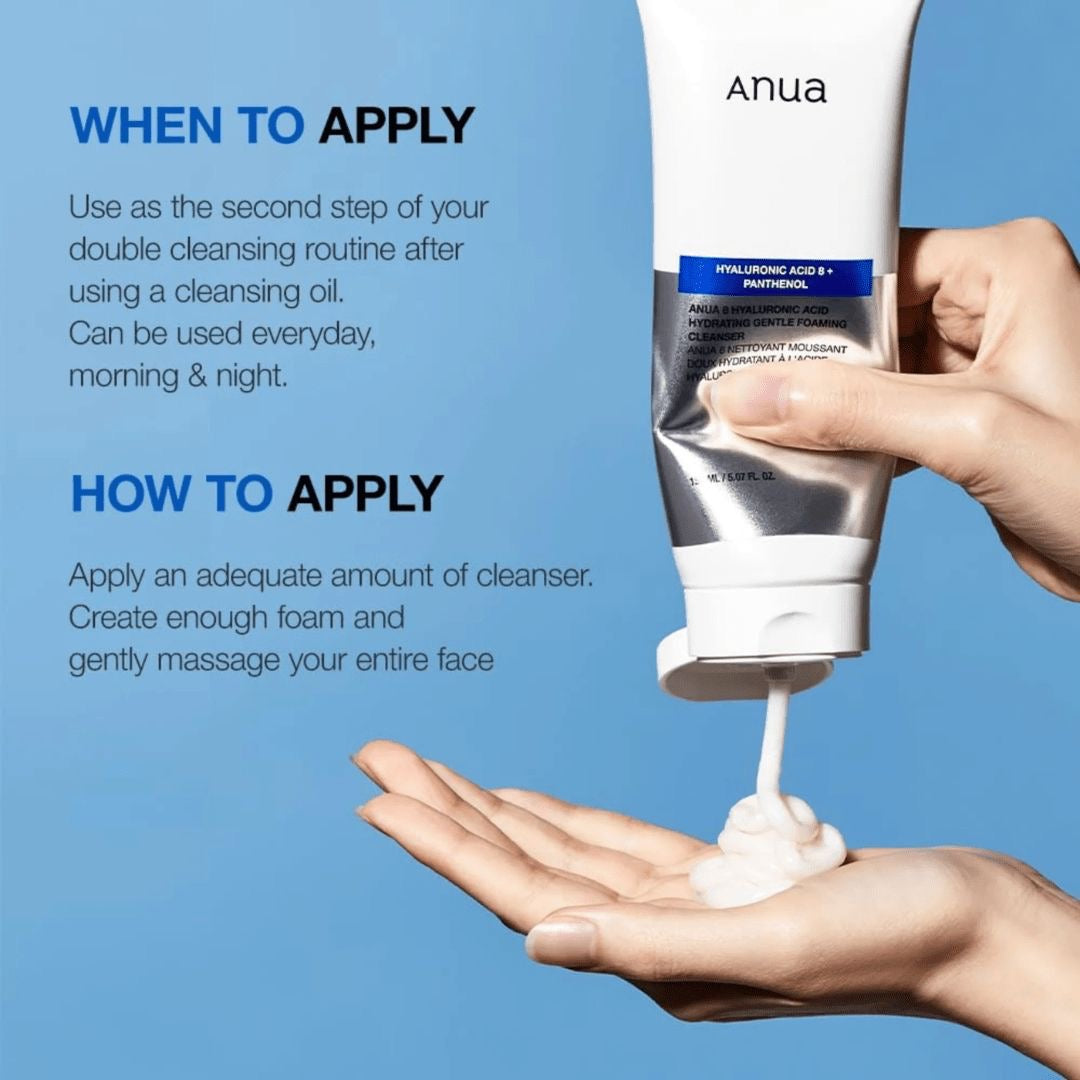 8 Hyaluronic Acid Hydrating Gentle Foaming Cleanser