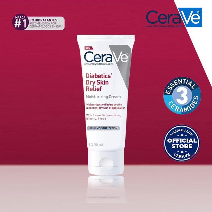 Diabetics Dry Skin Relief Moisturizing Cream