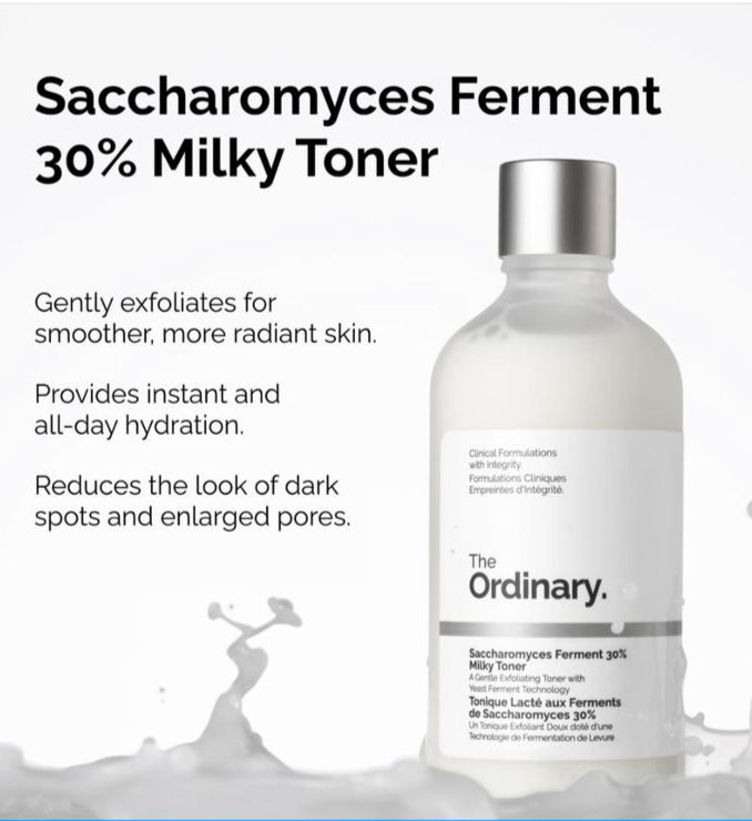 Saccharomyces Ferment 30% Milky Toner